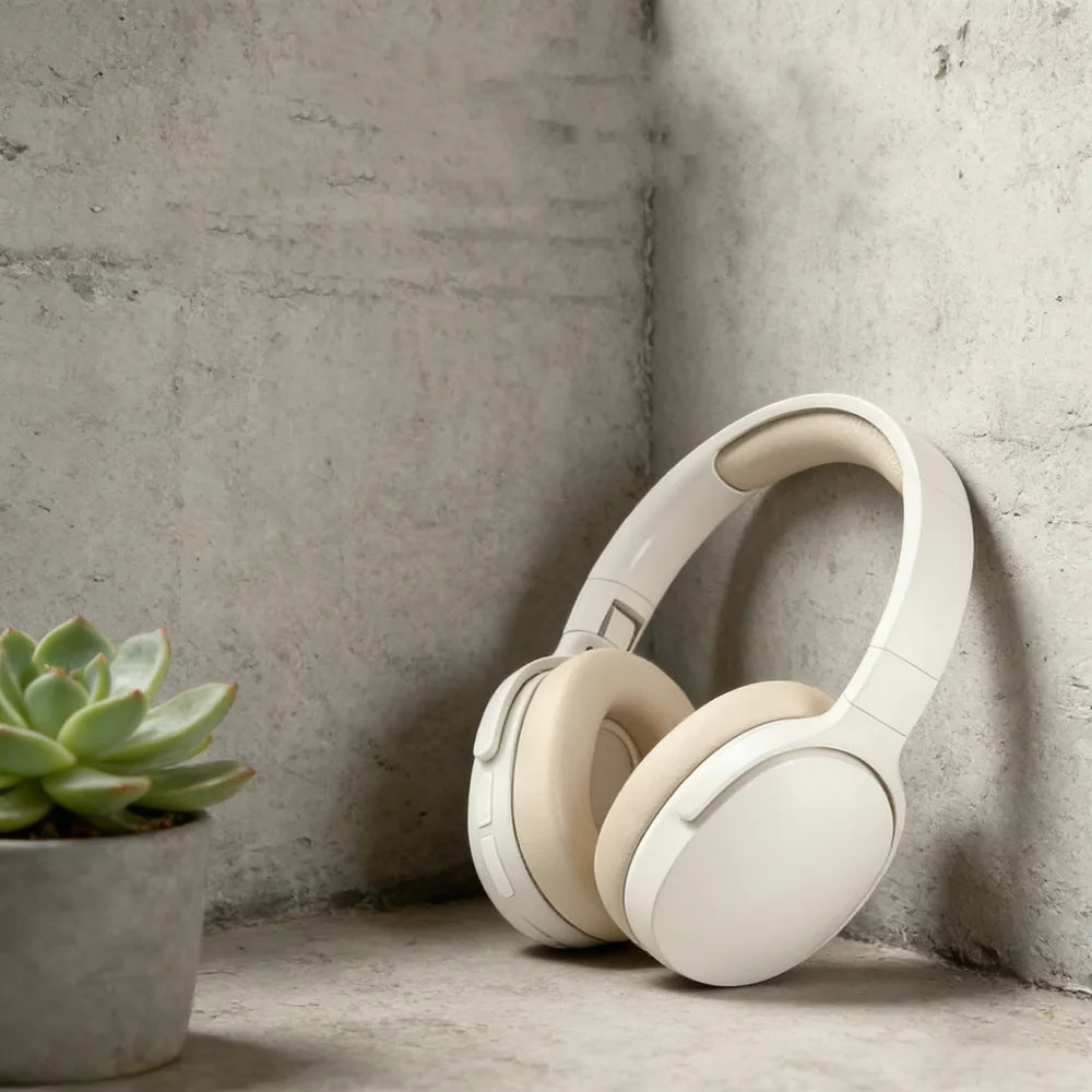 Fashion Bluetooth Wireless Headphones Over Ear Deep Bass Sports Stereo HiFi Long Battery Life Universal For All Devices