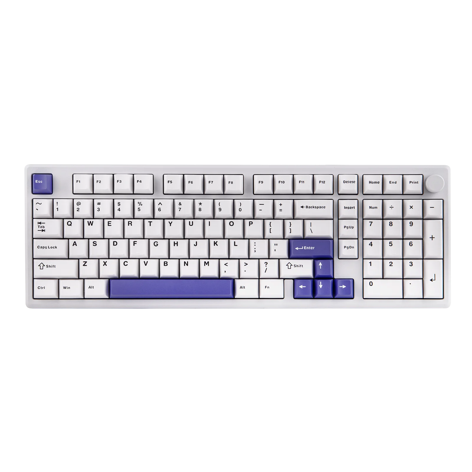 EPOMAKER Galaxy100 1800 ANSI US Layout Hot-Swap Gasket-Mounted Tri-mode Wireless Aluminum Mechanical Gaming Keyboard