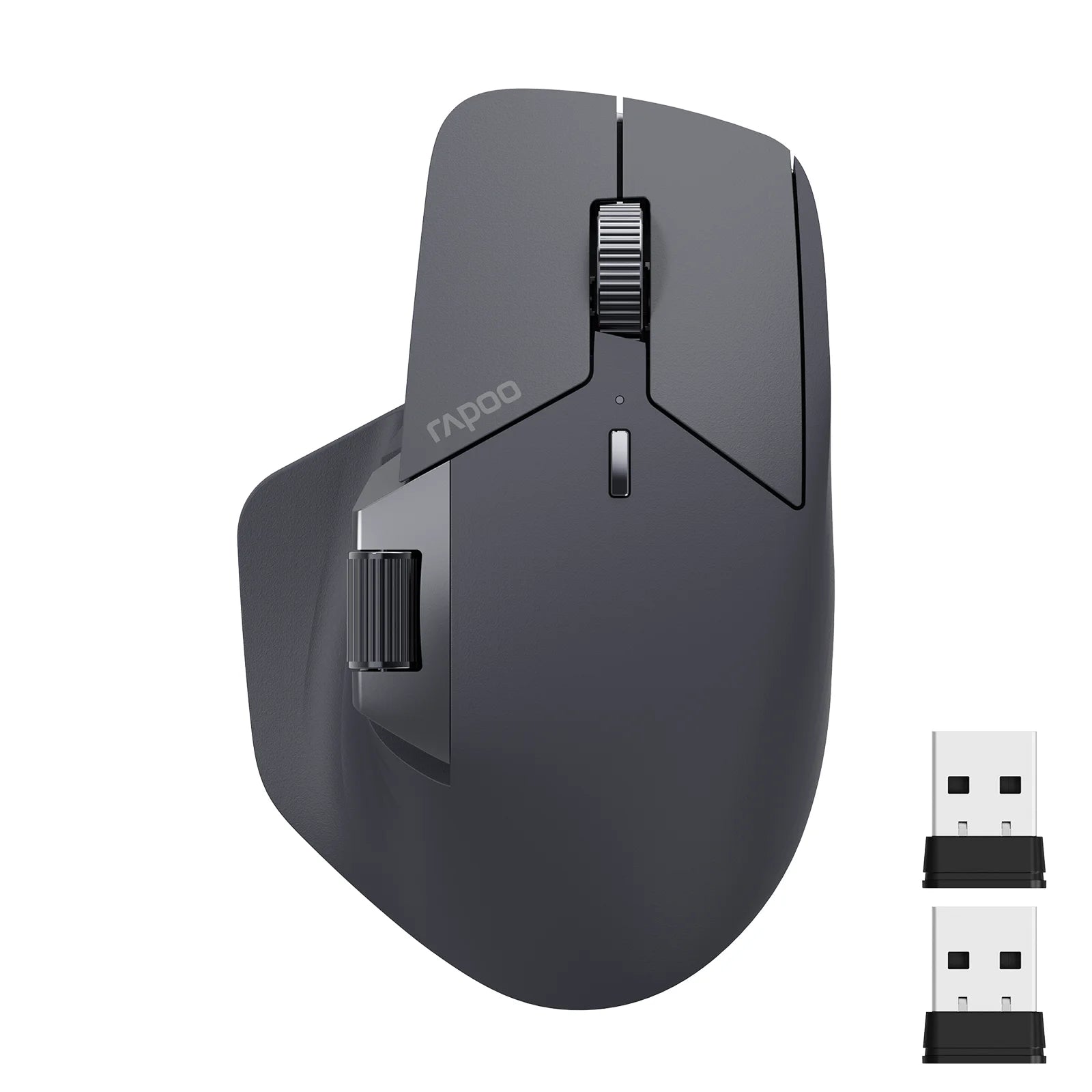 Rapoo MT760L/MT760M Multi-mode Rechargeable Wireless Mouse Ergo...